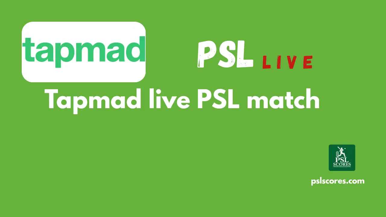 PSL 2026 Live on Tapmad